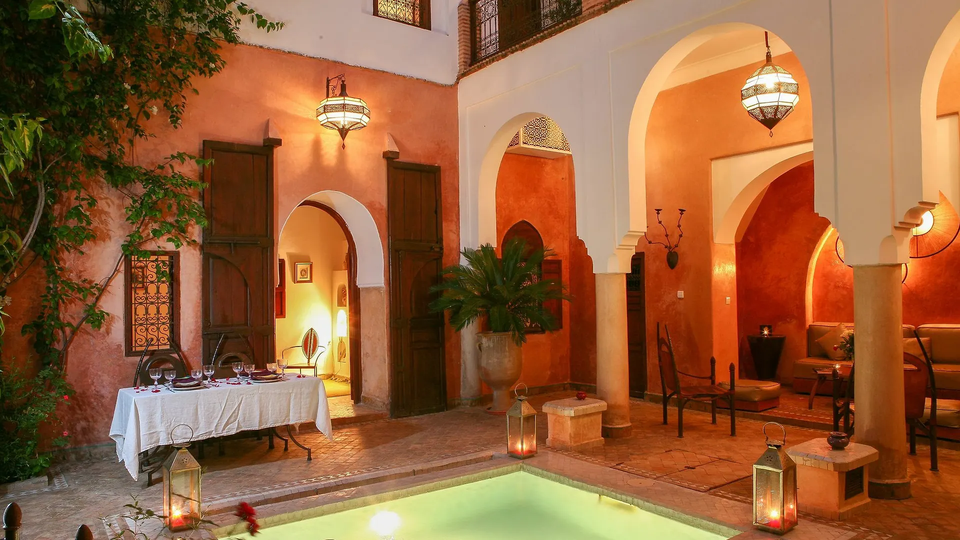*** Riad Hotel Dar Warda Marrakesch Marokko